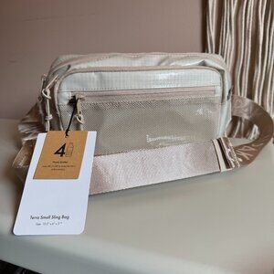 NWT- Calpak Terra Sling in White Sand
